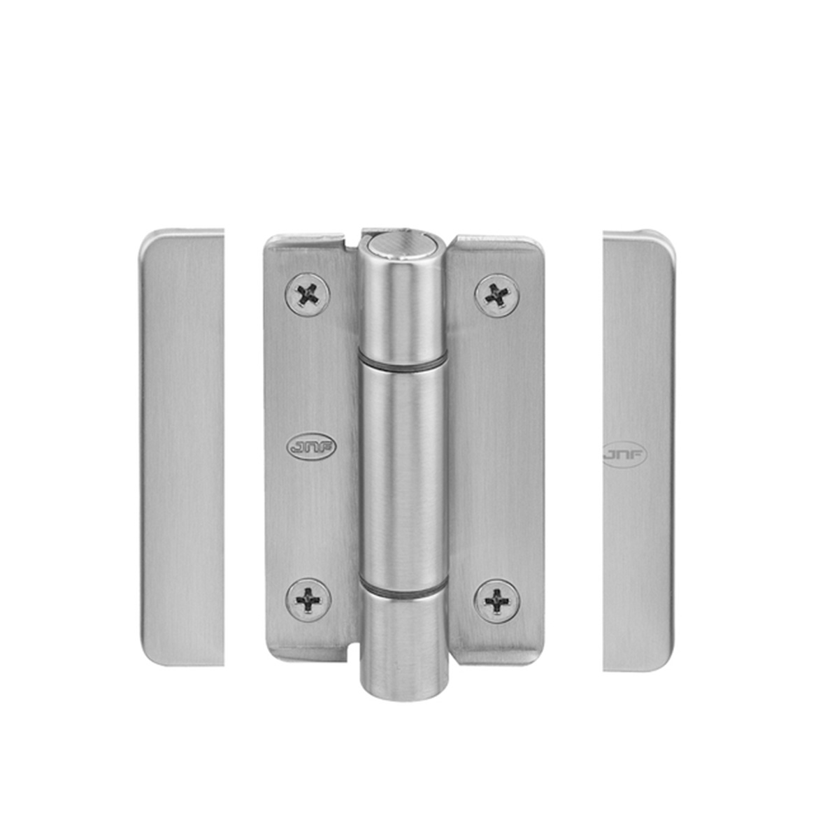 SM.005.F – 2 BISAGRA SIN RESORTE CON TAPA Y TORNILLOS