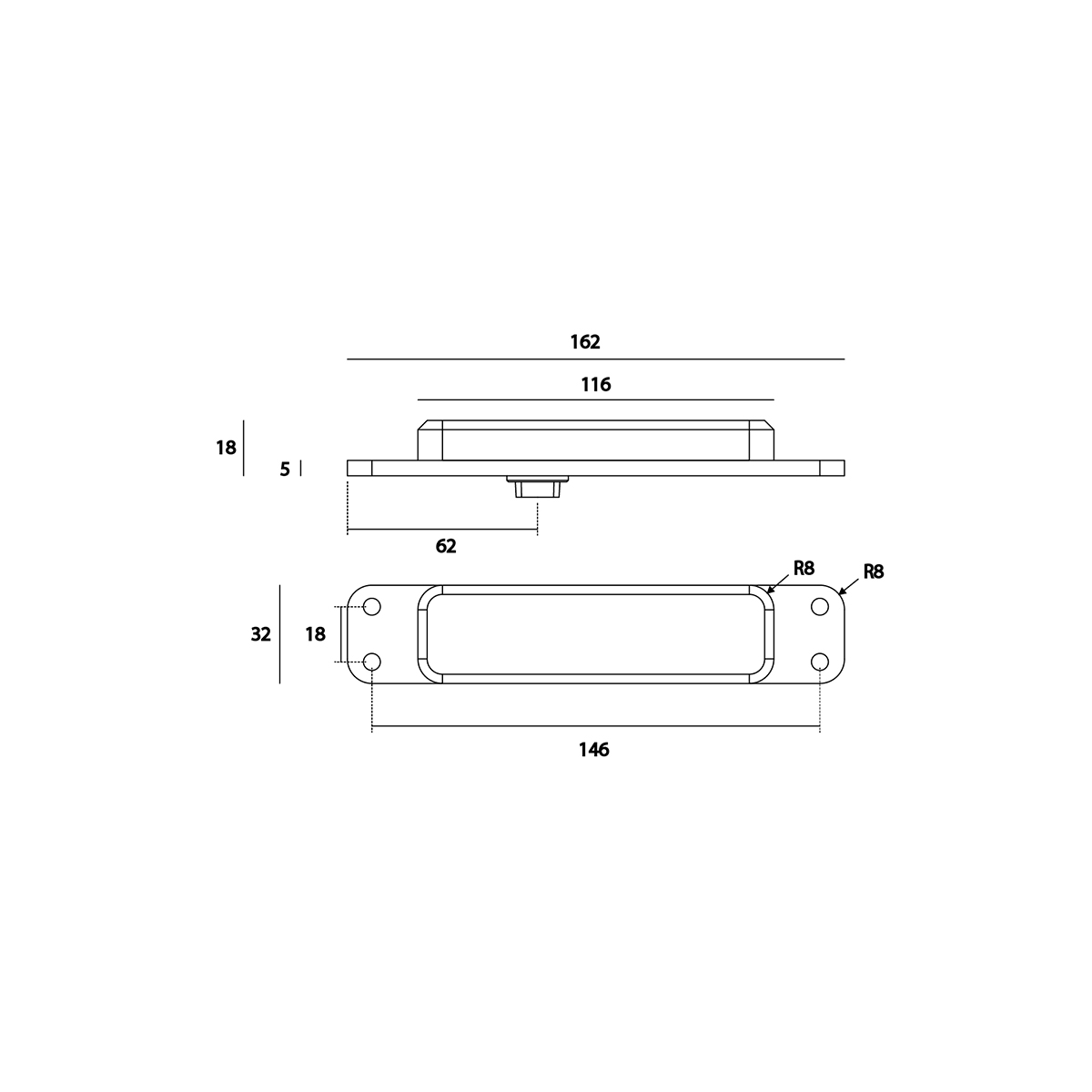 IN.05.502 - 6 SISTEMA JNF PIVOTANTE MECÁNICO - 502 FREE - PARA PUERTAS HASTA 500 KG