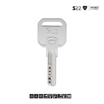 IN.19.S22.CB - 1 LLAVE EN BRUTO PARA CILINDRO SERIE S22
