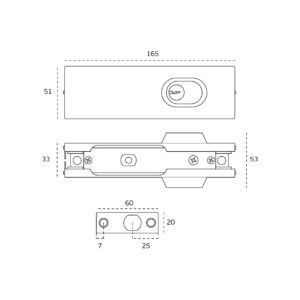 IN.81.120 – 2 CERRADURA PARA PUERTA DE CRISTAL Q SYSTEM