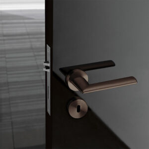 IN.00.240.TCH - 2 - Manilla para puerta modelo Dynamic - Titanium Chocolate JNF