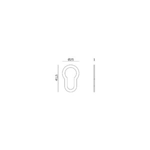 IN.04.RY01S.TB - 2 - Bocallave JNF para bombillo europeo - Titanium Black
