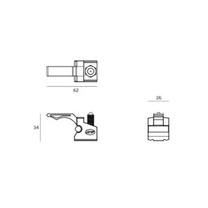 IN.15.255.7 - 2 -Rueda para puertas correderas