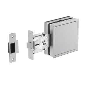 IN.20.225.PR - 1 - Cerradura magnética de embutir JNF para puertas "Serie 200 Flat" - Acabado Pure Grain