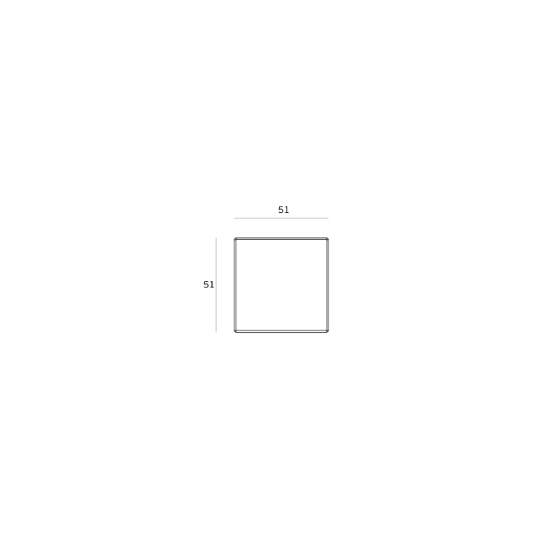 IN.28.698 - 3 - Caja en aluminio de sobreponer aplicable con IN.28.697