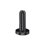 IN.80.853.TB - 1 - Soporte de suelo JNF para cristal - Titanium Black