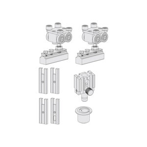 IN.15.550.2 - 1 - Kit para panel final Park System