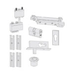 IN.15.550.4 - 1 - Kit para puertas pivotante Park System