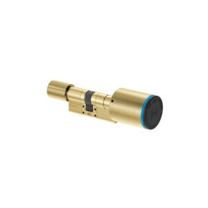 IN.19.S90.35.35.B1.TG - 1 - Cilindro Electrónico JNF S90 S-TRONIC 35 x 35mm - Titanium Gold