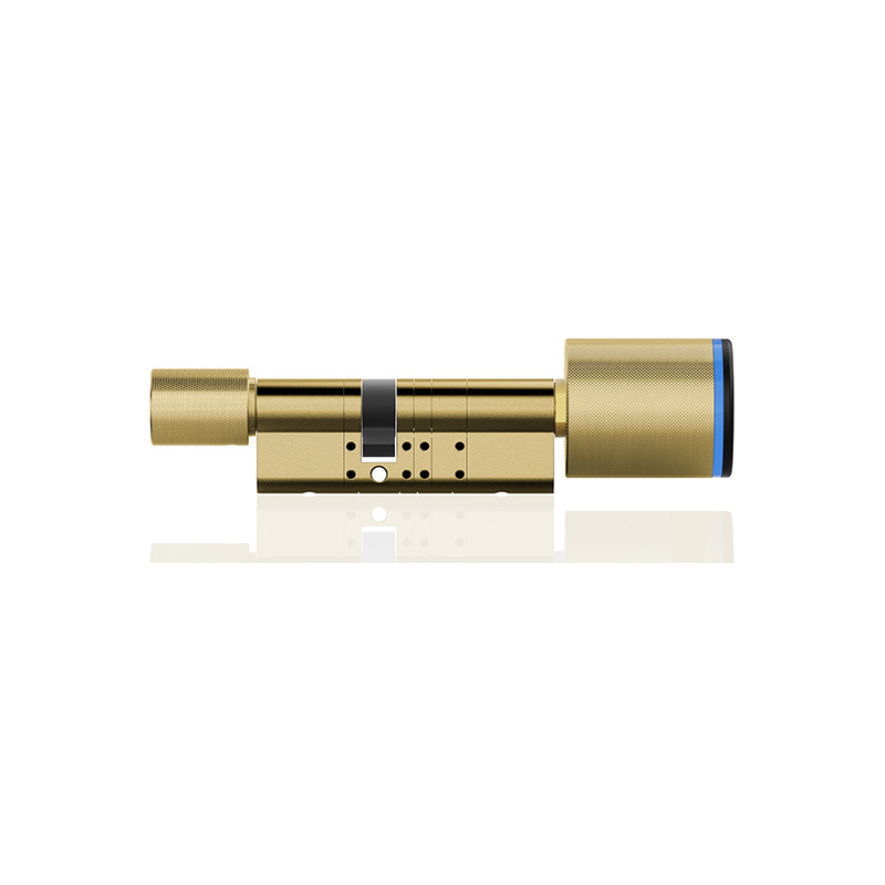 IN.19.S90.45.45.B1.TG - 2 - Cilindro Electrónico JNF S90 S-TRONIC 45 x 45 mm - Titanium Gold