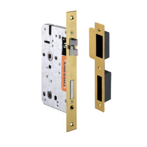 IN.20.896.TG - 1 - Cerradura JNF de embutir con condena para baño - Titanium Gold