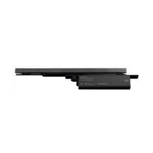 ML.21.813.B - 1 - Cierra puerta hidráulico de embutir JNF para puertas hasta 130 Kg - Negro Ral