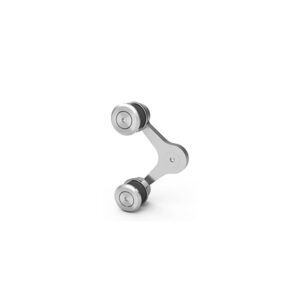 IN.75.017 - 1 - Conector 2 cristales 180° JNF